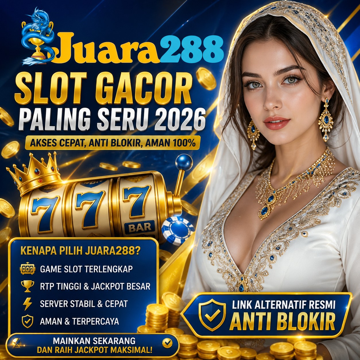Link Alternatif JUARA288 👒 Mainkan Game Slot Gacor Seru 2026